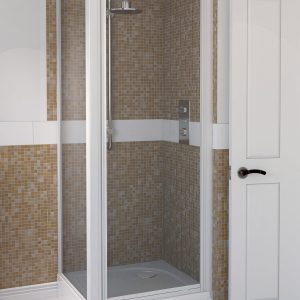Shower Pivot White